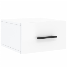 vidaXL magasfényű fehér falra szerelhető éjjeliszekrény 35x35x20 cm (829872) bútor