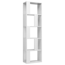 vidaXL magasfényű fehér könyvszekrény/térelválasztó 45 x 24 x 159 cm   (800114) bútor