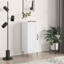 vidaXL magasfényű fehér szerelt fa tálalószekrény 34,5 x 34 x 90 cm bútor
