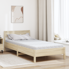 vidaXL Matracok Fehér 200 x 120 cm 100% poliészter szövet ágy és ágykellék