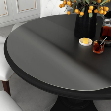 vidaXL matt PVC védőabrosz Ø 120 cm 2 mm party kellék