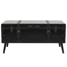 vidaXL MDF és acél dohányzóasztal 102 x 51 x 48 cm (245760) bútor