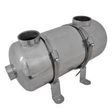 vidaXL Medence hőcserélő 355 x 134 mm 40 kW medence kiegészítő