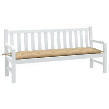 vidaXL melange bézs szövet kerti padpárna 180 x 50 x 7 cm kerti bútor