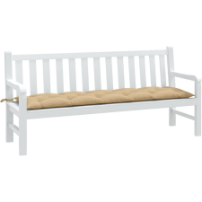 vidaXL melange bézs szövet kerti padpárna 180 x 50 x 7 cm (4002567) lakástextília