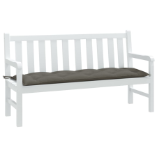 vidaXL melange sötétszürke szövet kerti padpárna 150 x 50 x 7 cm kerti bútor