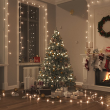 vidaXL Meleg fehér fényű PVC LED-szalag 300 LED-el 30 m karácsonyfa izzósor
