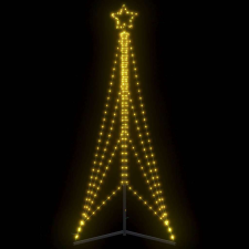 vidaXL meleg fehér karácsonyfa fénykúp 483 LED-del 240 cm műfenyő