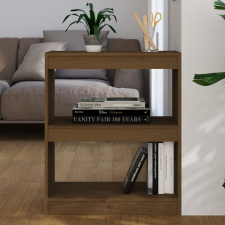 vidaXL mézbarna fenyőfa könyvszekrény/térelválasztó 60 x 30 x 71,5 cm bútor
