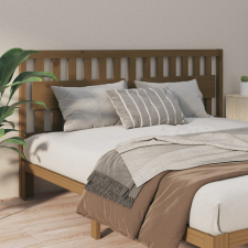 vidaXL mézbarna tömör fenyőfa ágyfejtámla 125,5x4x100 cm ágy és ágykellék