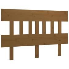 vidaXL mézbarna tömör fenyőfa ágyfejtámla 138,5x3x81 cm (819118) ágy és ágykellék