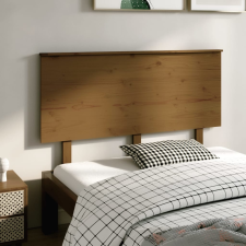 vidaXL mézbarna tömör fenyőfa ágyfejtámla 139x6x82,5 cm ágy és ágykellék