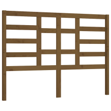 vidaXL mézbarna tömör fenyőfa ágyfejtámla 156 x 4 x 104 cm (818148) ágy és ágykellék