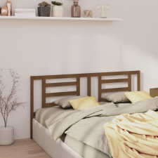 vidaXL mézbarna tömör fenyőfa ágyfejtámla 186 x 4 x 100 cm ágy és ágykellék