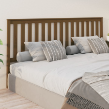 vidaXL mézbarna tömör fenyőfa ágyfejtámla 206x6x101 cm ágy és ágykellék