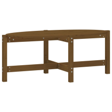 vidaXL mézbarna tömör fenyőfa dohányzóasztal 118 x 63 x 45 cm (822320) bútor
