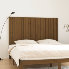 vidaXL mézbarna tömör fenyőfa fali fejtámla 185 x 3 x 110 cm ágy és ágykellék