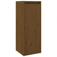 vidaXL Mézbarna tömör fenyőfa faliszekrény 30 x 30 x 80 cm bútor