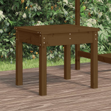 vidaXL mézbarna tömör fenyőfa kerti pad 50x44x45 cm kerti bútor