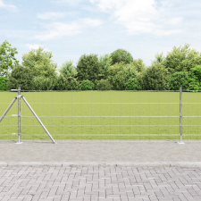 vidaXL Mezőkerítés 0.8x100 m Horganyzott Acél építőanyag