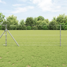 vidaXL Mezőkerítés 0.8x25 m Horganyzott acél építőanyag