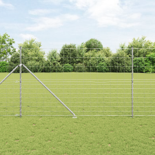 vidaXL Mezőkerítés 1,5x25 m Horganyzott Acél építőanyag