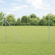 vidaXL Mezőkerítés 1.6x10 m Horganyzott acél építőanyag
