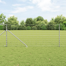 vidaXL Mezőkerítés 1x25 m Galvanizált Acél építőanyag