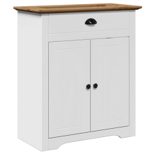 vidaXL mosdószekrény "BODO" Fehér és barna 70x35x80 cm színben (4016864) fürdőszoba bútor