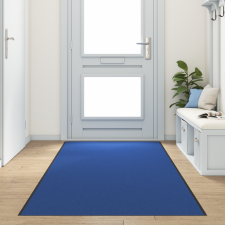 vidaXL Mosható lábtörlő Kék 120x350 cm lakástextília