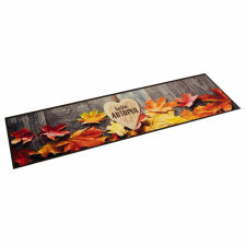 vidaXL Mosható őszi mintás bársony konyhaszőnyeg 60 x 300 cm lakástextília