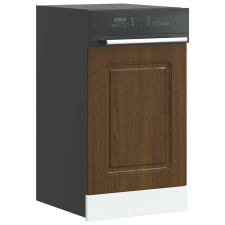vidaXL mosogatógép panel Kalmar barna tölgy 45x1,5x67 cm bútor