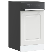 vidaXL mosogatógép panel Kalmar fehér 45x1,5x67 cm mérnöki fa bútor