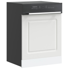 vidaXL mosogatógép panel Kalmar fehér 60x1,5x67 cm műanyag fa bútor