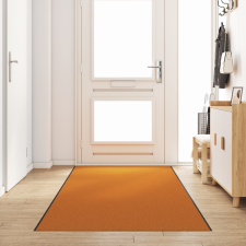 vidaXL Mosott lábtörlő Narancs 120x400 cm lakástextília