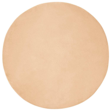 vidaXL Mű Nyúl Szőr Szőnyeg Tópszínű Ø 160 cm Poliészter lakástextília