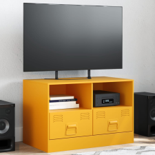 vidaXL mustársárga acél TV-szekrény 67 x 39 x 44 cm bútor