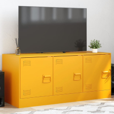 vidaXL mustársárga acél TV-szekrény 99 x 39 x 44 cm bútor