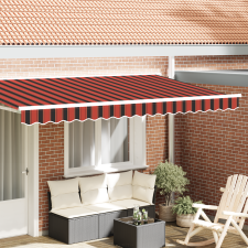 vidaXL Napellenző Valance 4 m Kerethez Többszínű 3.8x0.2 m kerti bútor