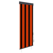 vidaXL narancssárga és barna kültéri roló 60 x 250 cm lakástextília