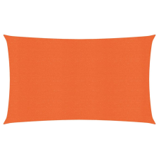 vidaXL narancssárga négyszögletű HDPE napvitorla 160 g/m² 3x6 m kerti bútor