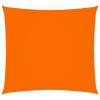 vidaXL narancssárga négyzet alakú oxford-szövet napvitorla 2,5 x 2,5 m