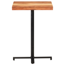 vidaXL négyszögletes tömör akácfa bárasztal 60 x 60 x 110 cm (320284) bútor