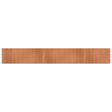 vidaXL négyszögletű barna bambusz szőnyeg 70 x 500 cm lakástextília