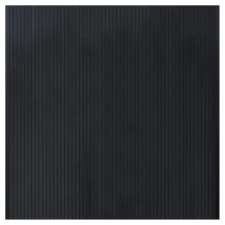 vidaXL négyszögletű fekete bambusz szőnyeg 100 x 100 cm lakástextília