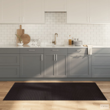 vidaXL Négyszögletű sötétbarna bambusz szőnyeg 100 x 200 cm lakástextília