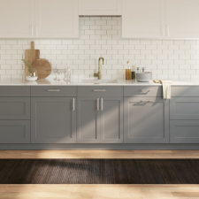 vidaXL négyszögletű sötétbarna bambusz szőnyeg 70 x 300 cm lakástextília