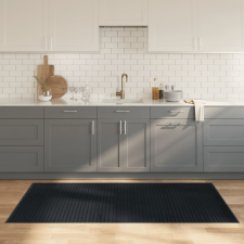 vidaXL négyszögletű szürke bambusz szőnyeg 100 x 200 cm lakástextília