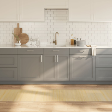 vidaXL négyszögletű világos természetes bambusz szőnyeg 60 x 300 cm lakástextília
