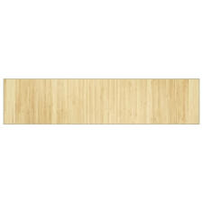 vidaXL négyszögletű világos természetes bambusz szőnyeg 70 x 300 cm lakástextília
